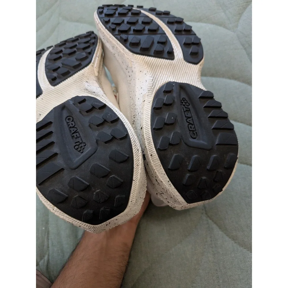 Craft Endurance Nature Trail Running Shoe Mens 10 White Natural 1915029-895000